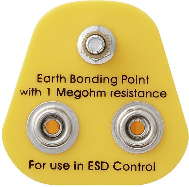 Actual product image Tru Components Earthing plug M5 connection, 2x push-button connection 10 mm
