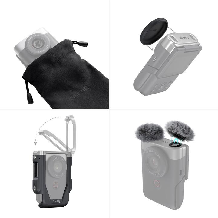 Image du produit SmallRig 4235 Kit cage pour Canon PowerShot V10 (Cage)