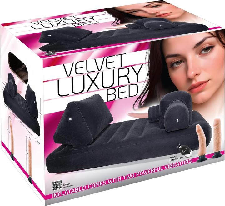 Actual product image You2Toys Velvet Luxury Bed