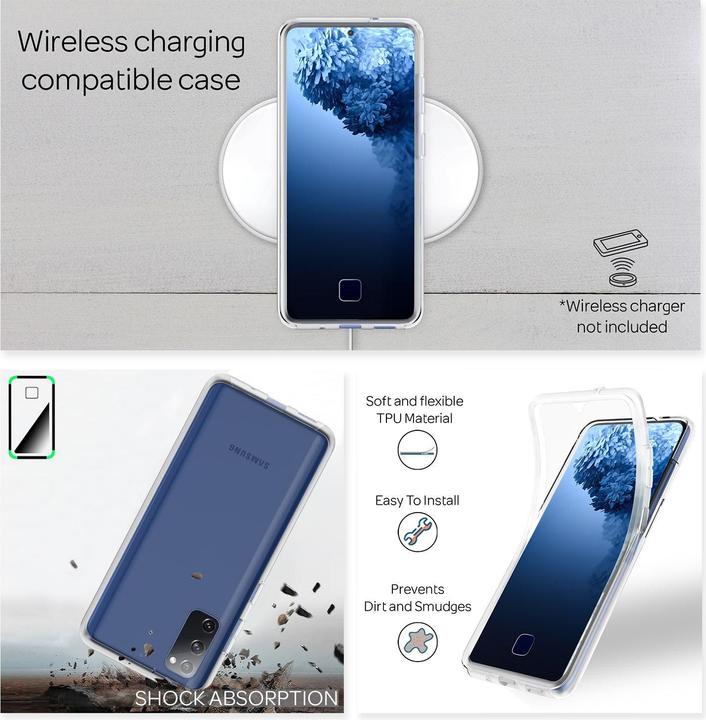 Produktbild Nalia 360° Handyhülle (Samsung Galaxy S20 FE)