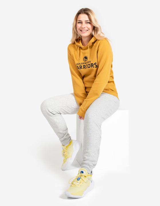 Produktbild Tarmak Damen/Herren Sweatshirt mit Kapuze Golden State Warriors - Hoodie 900 NBA gelb (M)