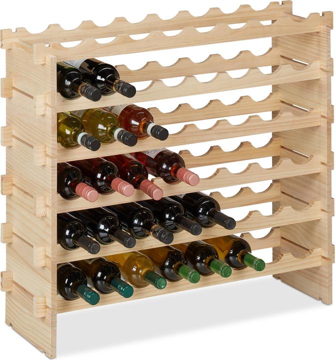 Produktbild Relaxdays Weinregal (82 x 25 x 73 cm)