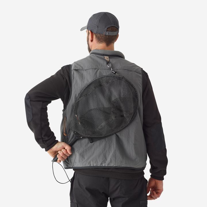 Immagine prodotto Caperlan Gilet da pesca FV 500 grigio (XL)
