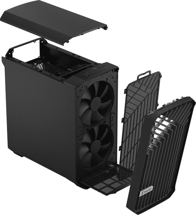 Actual product image Fractal Torrent Compact Black Solid (ATX, mATX, Mini-ITX, E-ATX)