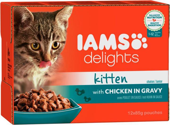 Produktbild Iams Delights (Junior, 12 Stk., 1020 g)