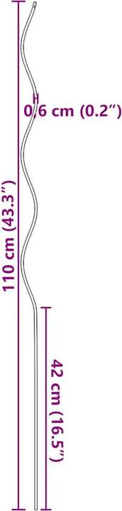 Immagine prodotto VidaXL Anacleto (110 cm, 110 cm)