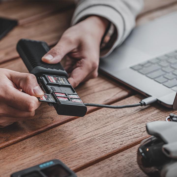 Produktbild Pgytech CreateMate High-speed Card Reader Case (USB-C)