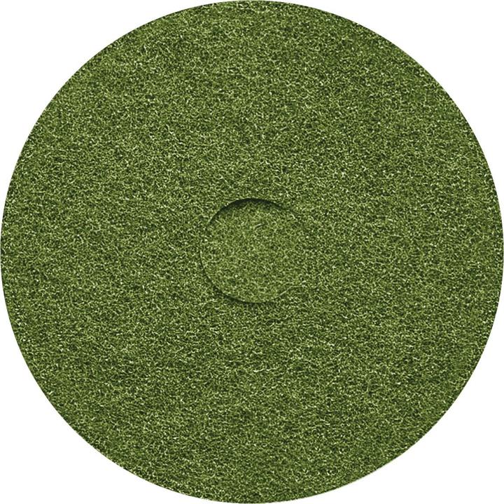 Actual product image Cleancraft Superpad Pad Green 11 inch 280 mm 5 pieces, basic cleaning pad for scrubber dryer SSM