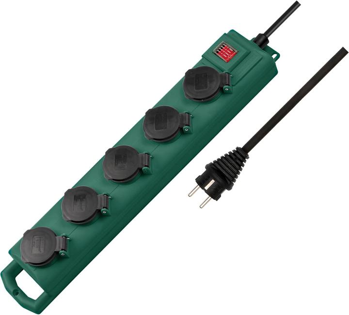 Actual product image Brennenstuhl Super-Solid SL 554 (5 x, CEE 7/3, 5 m)