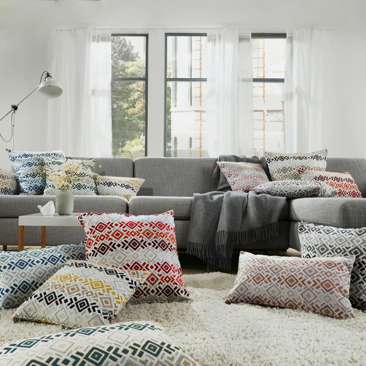 Image du produit Erwin Müller Housse de coussin "York Boho (30 x 50 cm)