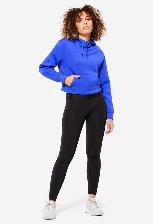 Produktbild Domyos Kapuzenpullover Damen - FSW500 blau (XL)