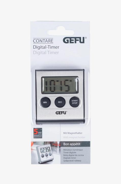 Actual product image GEFU Digital timer