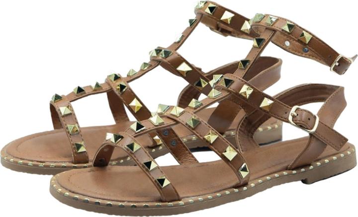 Where's That From Gladiatorensandalen Natalia Mit Stollen PU