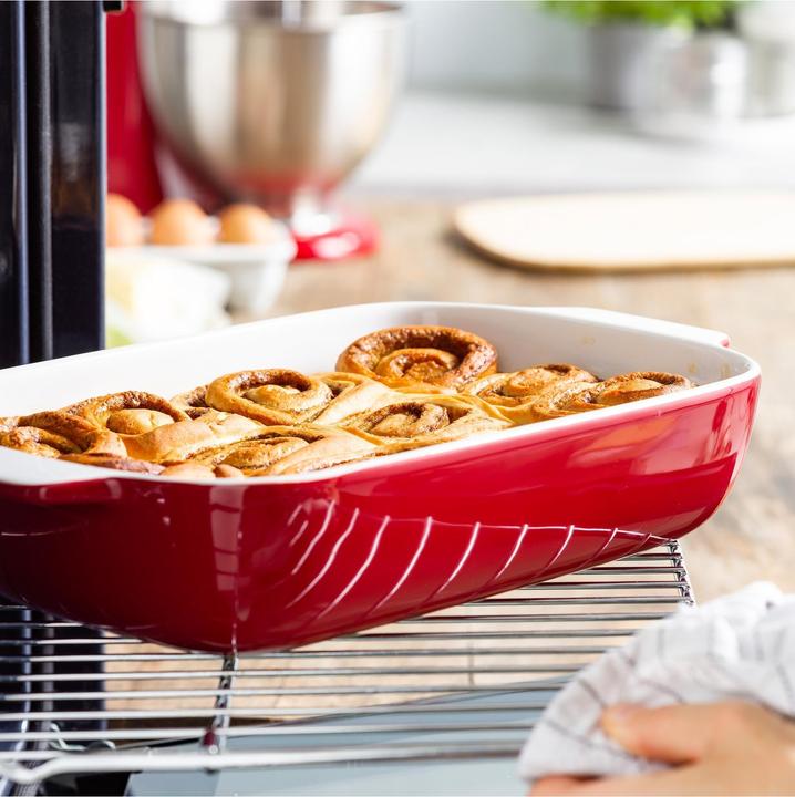 Immagine prodotto KitchenAid overschaal met bamboe deksel - large - keizer rood
