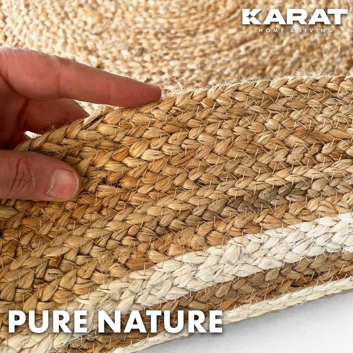 Produktbild Karat Jute-Teppich (120 x 120 cm)