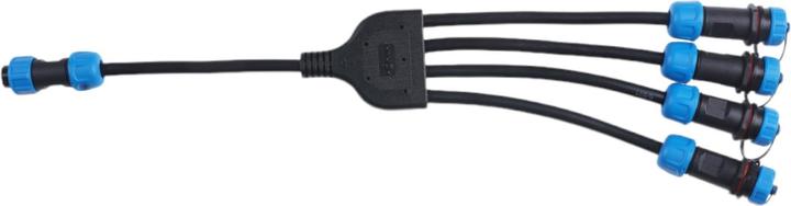 Actual product image Seeed Studio Sensecap RS485 Modbus 1to4 splitter IP68