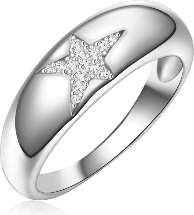 Actual product image Glanzstücke München Ladies Sterling Silver Zirconia silver - 30022 (54, 925 Silver)