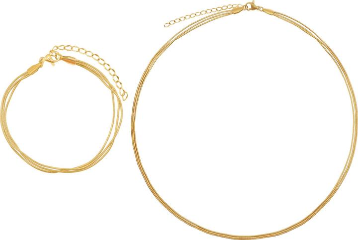 Heideman Set Ariana goldfarben (100% Edelstahl)