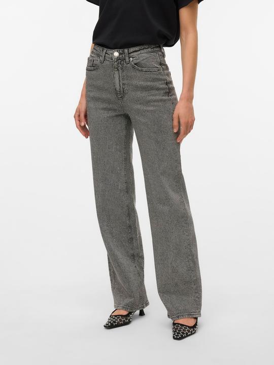 Produktbild Vero Moda VMTESSA Hohe Taille Weiter Beinschnitt Jeans Weit geschnitten (25)