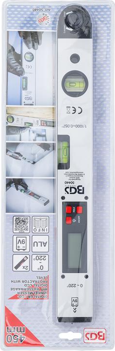 Produktbild BGS Winkelmesser (45 cm)