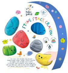 Produktbild Haku Yoka Shaped Crayons - Stone Stack Crayons (59CP233115) (6 x)