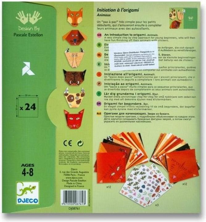Immagine prodotto Djeco Animali origami