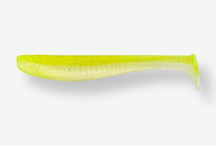 Immagine prodotto Caperlan Gummiköder Yubari Fatshad mit Lockstoff gelbgrün (11 cm)