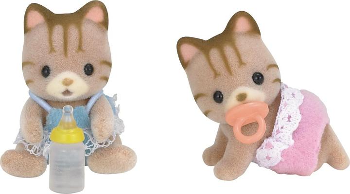 Sylvanian Families Tiger cat twins