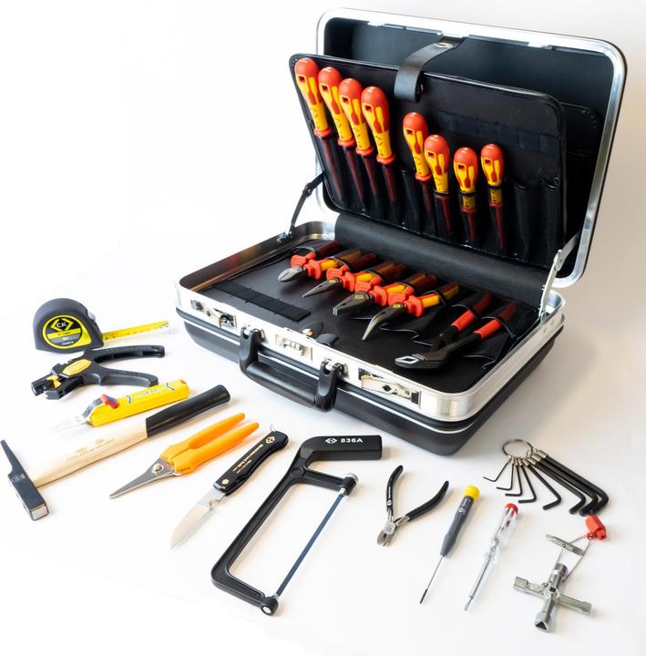Produktbild C.K Magma Elektriker Werkzeugkoffer bestückt 26tei (25 Teile)