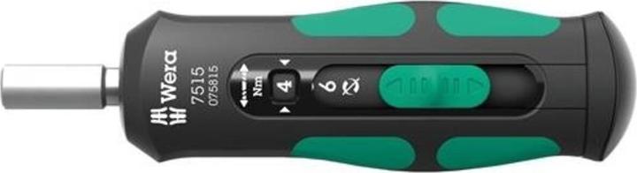 Actual product image Wera 7515/16 Kraftform Safe-Torque Speed Universal 1 (Phillipps cross recess (PH), Torx Plus, Allen screw)