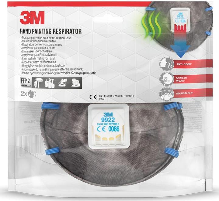 Immagine prodotto 3M Respiratore, bianco (FFP2, 1 x)