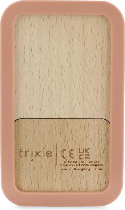 Immagine prodotto Trixie Baby Telefono per bambini in legno e gatto in silicone (MQ3) (Video e audio)