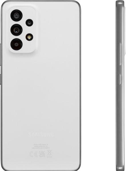 Image du produit Samsung Galaxy A53 5G EU (128 Go, Awesome White, 6.50", Double SIM, 64 Mpx, 5G)
