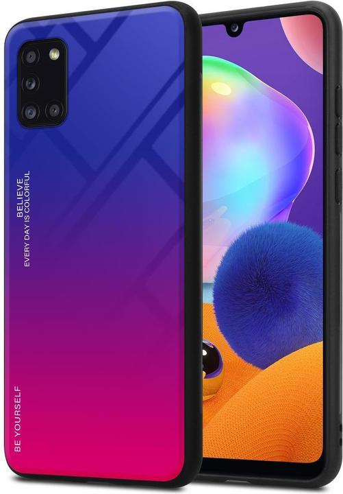 Productafbeelding Cadorabo TPU 2 kleuren glasdekking (Samsung Galaxy A31)