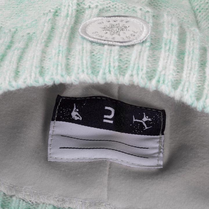 Immagine prodotto Wedze Cappello per bambini in lana con lavorazione a maglia a cavo - azzurro