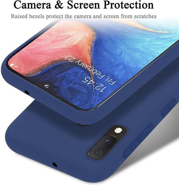 Immagine prodotto Cadorabo Copertura della cassa del silicone liquido TPU (Samsung Galaxy A20e)