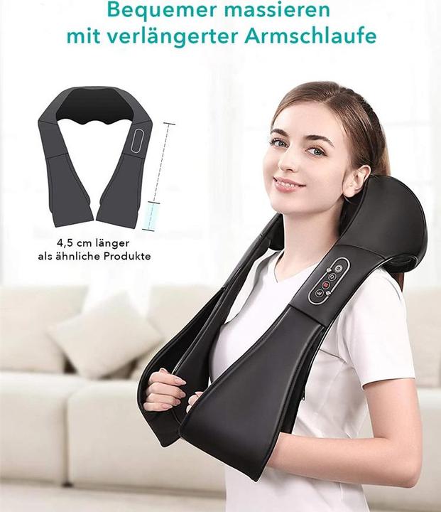 Image du produit Naipo Appareil de massage Shiatsu pour les épaules et la nuque
