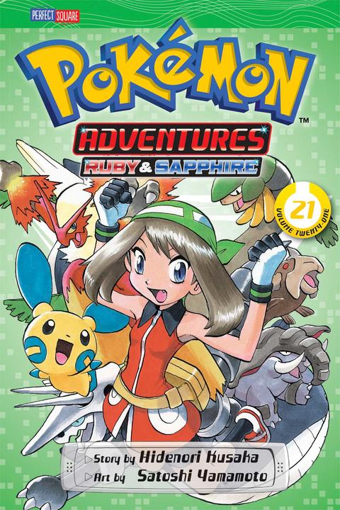 Actual product image Pokemon Adventures Ruby & Sapphire 21 (English, Hidenori Kusaka, 2014)