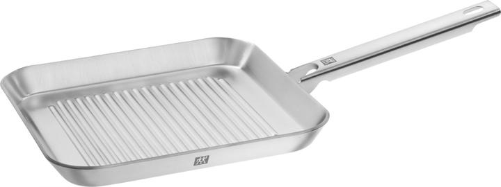 Actual product image Zwilling Grillpfanne unbeschichtet (24 cm, Grill pan, Stainless steel)