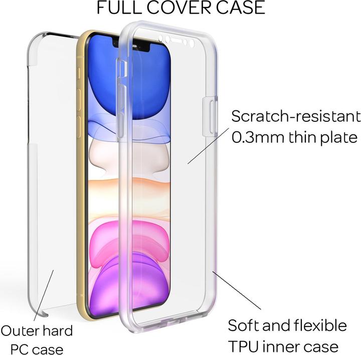 Image du produit Nalia Étui pour téléphone portable à 360 degrés (Apple iPhone 11)