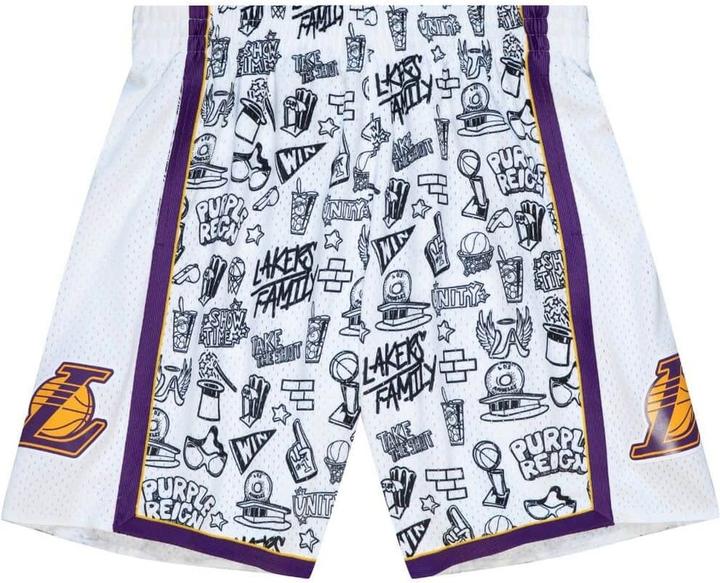 Produktbild Mitchell & Ness M&N DOODLE Swingman Los Angeles Lakers Shorts - XXL (XXL)