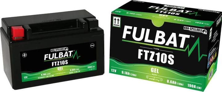 Immagine prodotto Fulbat FTZ10S Gel (12 V, 8.60 Ah, 190 A)