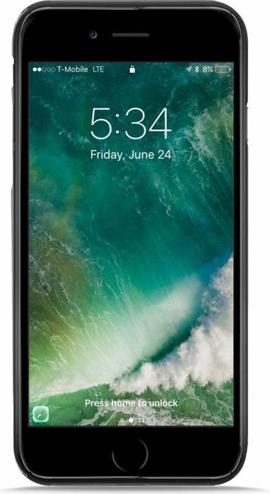 Actual product image Puro Plasma Cover iPhone 7 Plus czarny p rzeź/black transp IPC755PLASMABLK (Apple iPhone 7 Plus)