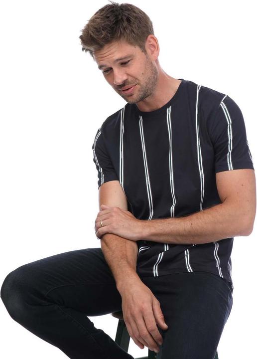Actual product image Ted Baker Unisex Adult Amson Striped Short-Sleeved T-Shirt (XL)