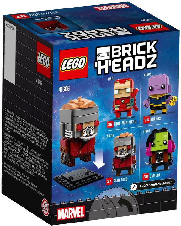 Image du produit LEGO Brickheadz Star Lord (41606, LEGO Brickheadz)