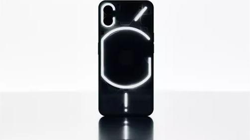 Actual product image Nothing Phone (1) (8GB) (128 GB, Black, 6.55", Dual SIM, 50 Mpx, 5G)