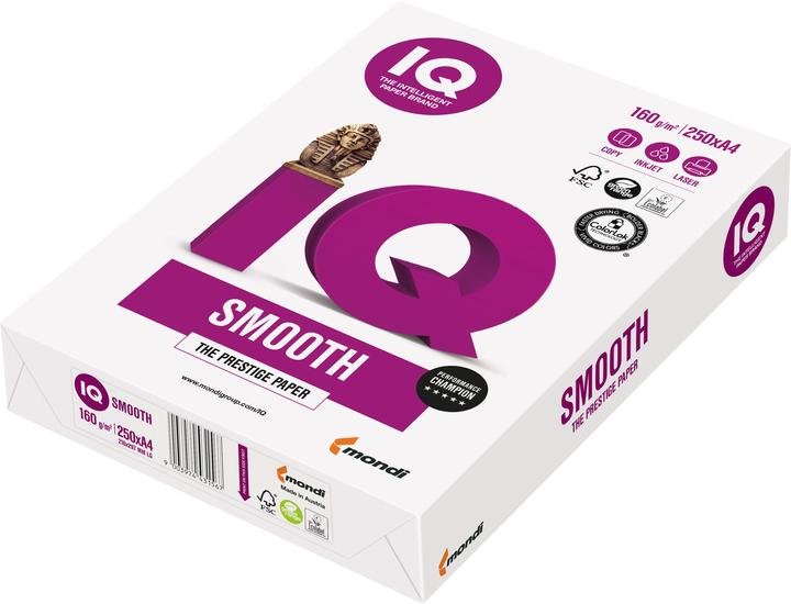 Produktbild Mondi Premium-Büropapier IQ Selection Smooth (160 g/m², 250 x, A4)