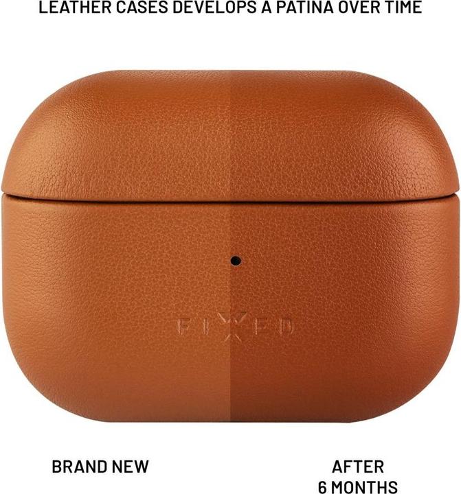 Immagine prodotto Fixed PodsLeather per Apple Airpods 3, marrone (Borsa per cuffie)
