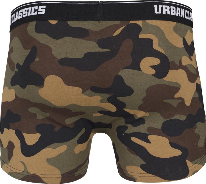 Image du produit Urban Classics 2-Pack Camo Boxer Shorts (5XL, lot de 2)
