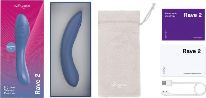 Produktbild We-Vibe Rave 2 G-Spot Vibrator Blau